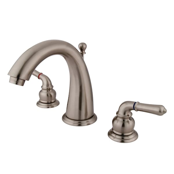 8" Widespread Bathroom Faucet, Brushed Nickel